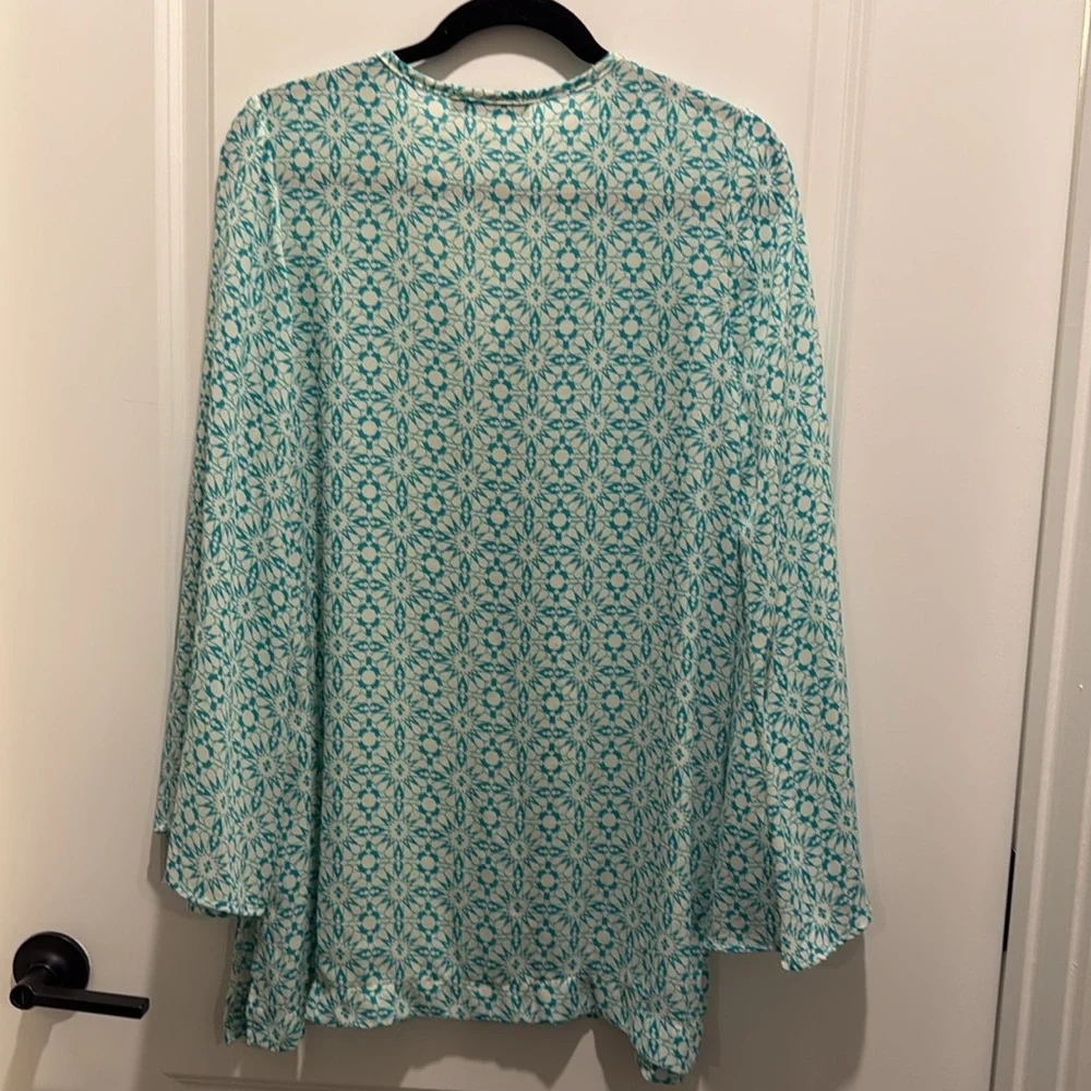 Blue beaded top - Picture 4 of 6
